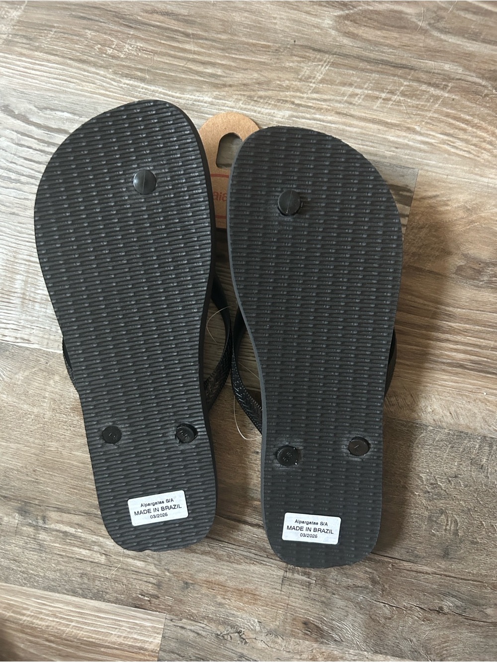 NWT Havaianas Men's flip-flop sandals 13 - Picture 2 of 2